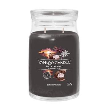 YANKEE CANDLE 1701371E BLACK COCONUT VELKA SVIECKA SIGNATURE 567G