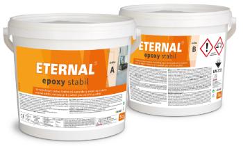 AUSTIS ETERNAL EPOXY STABIL - Epoxidová farba na betónové podlahy ES - svetlošedá 10 kg (zložka A+B)