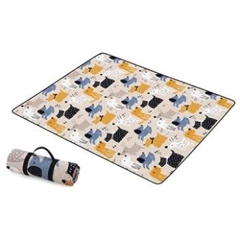 Naturehike veľká pikniková deka L 210 × 240 cm 1 460 g – vzor zvieratka (6927595774168)