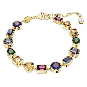Swarovski Pozlátený náramok s farebnými zirkónmi Imber 5662925