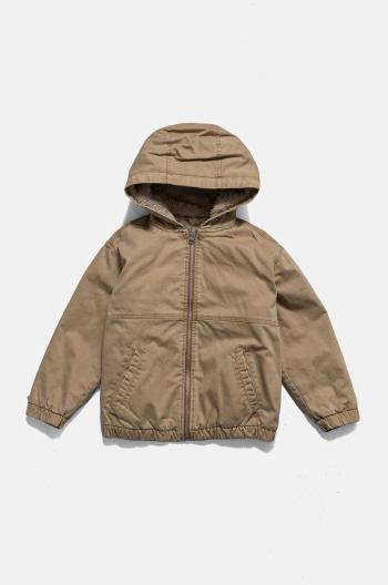 Detská bunda Abercrombie & Fitch béžová farba, KI232-4007