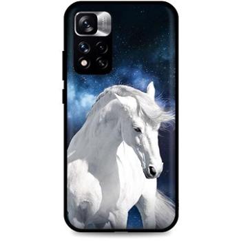 TopQ Kryt Xiaomi Redmi Note 11 Pro+ 5G silikon White Horse 72565 (Sun-72565)