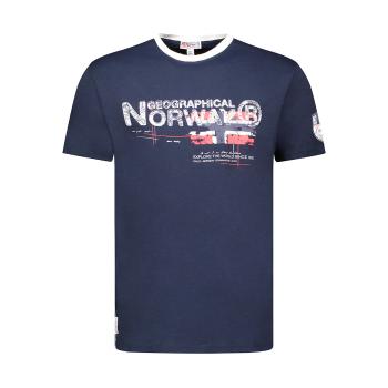 Geographical Norway  SY1450HGN-Navy  Tričká s krátkym rukávom Námornícka modrá