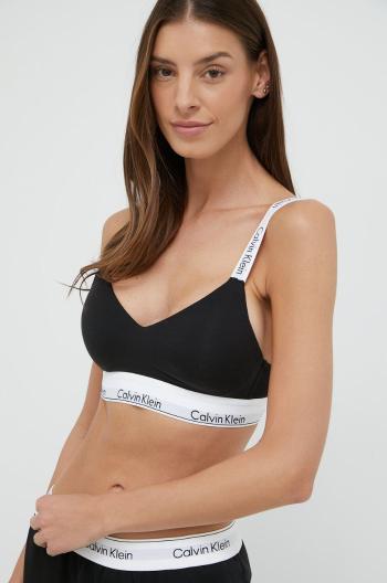 Podprsenka Calvin Klein Underwear čierna farba, jednofarebná, 000QF7059E