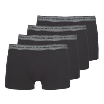 Athena  BASIC COTON  Boxerky Čierna