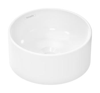Umývadlo na dosku Hansgrohe Xuniva S 30x30 cm bez otvoru pre batériu, bez prepadu 60163450