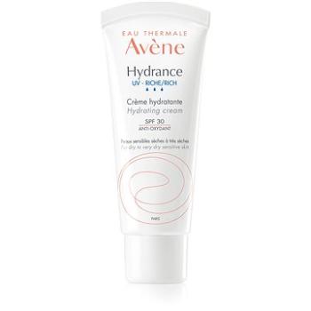 AVENE Hydrance Výživný hydratačný krém SPF 30 na suchú až veľmi suchú dehydratovanú citlivú pleť (3282770208795)