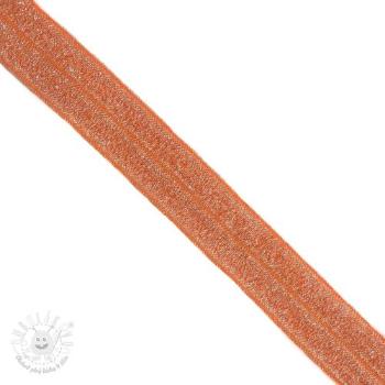 Lemovacia guma glitter 20 mm orange