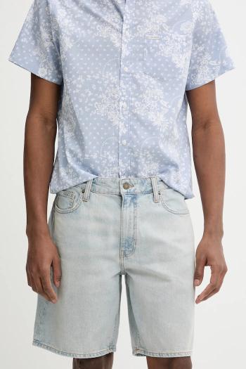 Rifľové krátke nohavice Guess Jeans M4YD37 D5M51