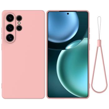RUBBER Ochranný kryt pre Samsung Galaxy S25 Ultra 5G ružový