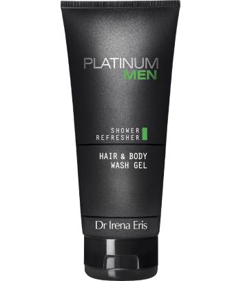 Dr Irena Eris Sprchový gél pre mužov Platinum Men Shower Refresher (Hair And Body Wash Gél) 200 ml
