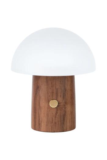 Bezdrôtové led svietidlo Gingko Design Super Mini Alice Mushroom hnedá farba