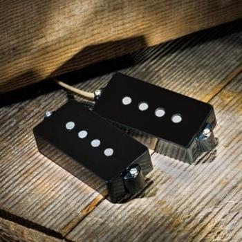 Lollar Pickups P-Bass Split Coil Black Basgitarový snímač