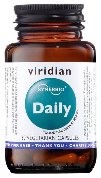 VIRIDIAN Synbiotic Daily 30 kapsúl