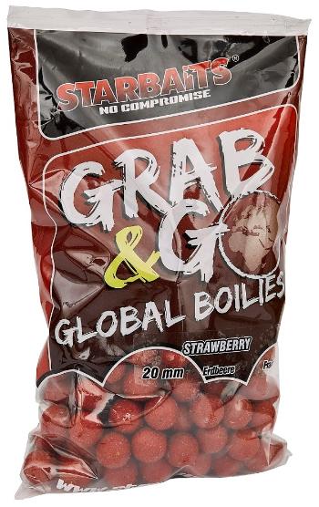 Starbaits boilies g&g global strawberry jam - 1 kg 24 mm