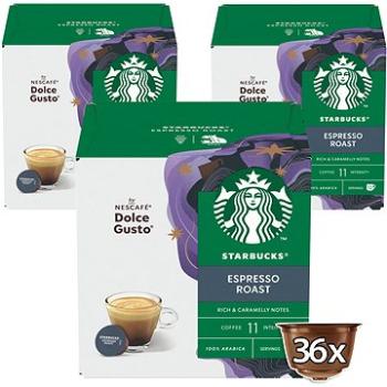 Starbucks by Nescafé Dolce Gusto Espresso Roast, 3 balenia (12401257)