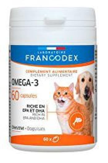 Francodex Omega 3 Kapsule pes, mačka 60tab