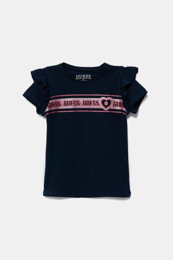 Detské tričko Guess tmavomodrá farba, K5YI24 K6YW4