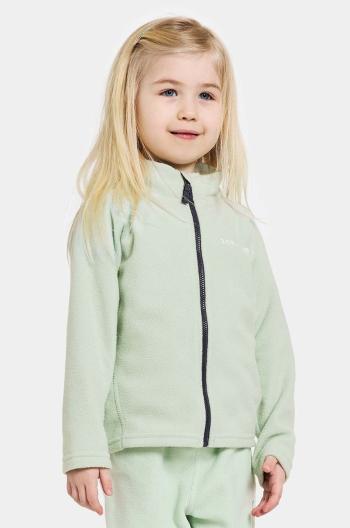 Detská mikina Didriksons MONTE KIDS FULLZIP ružová farba, jednofarebná
