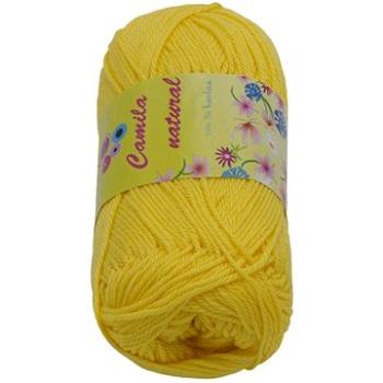 Camilla natural 50 g – 180 žltá (6826)