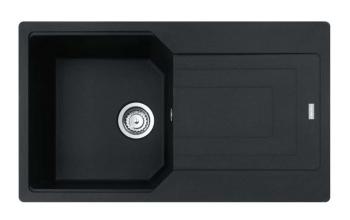 FRANKE FRANKE - Urban Fragranitový drez UBG 611-86, 86x50 cm, onyx 114.0700.112