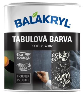 BALAKRYL - Tabuľová farba čierna 0,7 kg