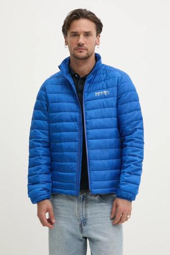 Bunda Red Bull Racing x Pepe Jeans LIGHTWEIGHT JACKET fialová farba, prechodná, RM400010