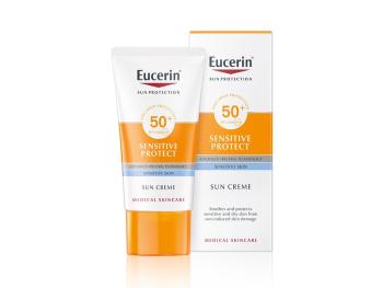 Eucerin Vysoko ochranný krém na opaľovanie na tvár Sensitiv e Protect SPF 50+ 50 ml