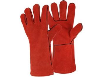 Rukavice CXS PATON RED, zváracie, červené, vel. 10