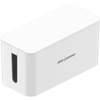 AlzaPower Cable Box Basic Small biely (APW-COGCB01SW)