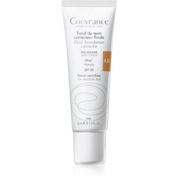 Avène Couvrance tekutý krycí makeup SPF 20 odtieň 4.0 Honey 30 ml