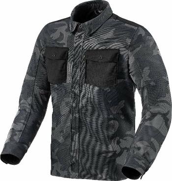 Rev'it! Overshirt Tracer Air 2 Camo Dark Grey 2XL Kevlarová košeľa