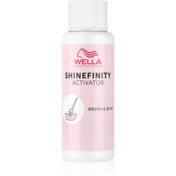 Wella Professionals Shinefinity Activator vyvíjač farby pre blond vlasy 60 ml