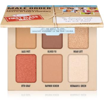 theBalm Male Order® First Class Male szemhéjfesték paletta 13,2 g