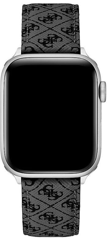 Guess Kožený řemínek pro Apple Watch (42 - 45 mm) - Black CS3001S2