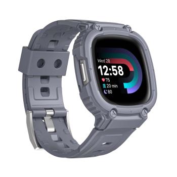 GLACIER Ochranné puzdro pre Fitbit Versa 4 / 3 / 2 / 1 šedé