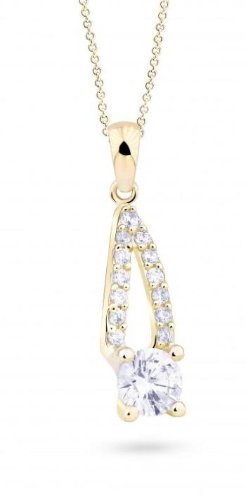 Cutie Jewellery Očarujúce prívesok zo žltého zlata so zirkónmi Z8051-40-10-X-1