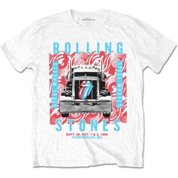 The Rolling Stones tričko Steel Wheels Biela XXL