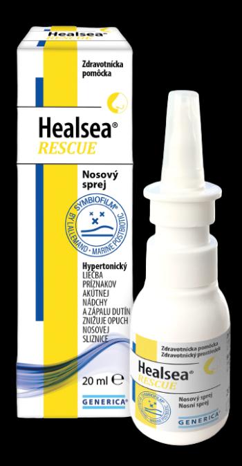 GENERICA Healsea® RESCUE hypertonický nosový sprej 20 ml