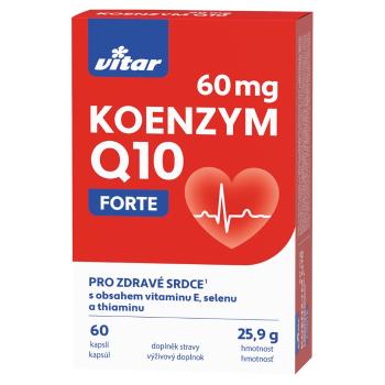 VITAR Koenzým Q10 60 mg forte 60 kapsúl