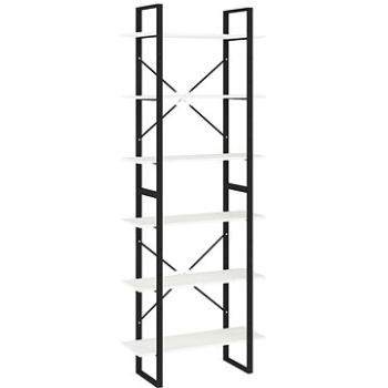 Shumee vysoký biely 80 × 30 × 210 cm masívne borové drevo, 806543