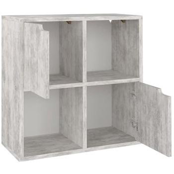 Shumee betónovo sivá 60 × 27,5 × 59,5 cm drevotrieska, 338168