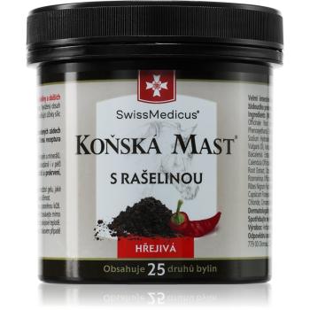 SwissMedicus Koňská mást s rašelinou hřejivá masť 250 ml