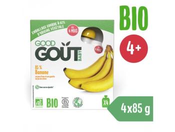 Good Gout Bio Banán 4 x 85 g,4x GOOD GOUT BIO Banán 85 g