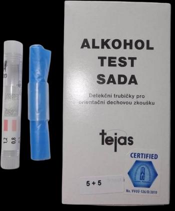 TEJAS Alkohol test 5 ks