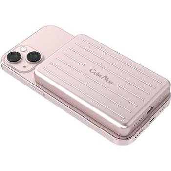 PowerCube CubeNest S1B0 bezdrôtová magnetická powerbanka 5 000 mAh s podporou uchytenia MagSafe – ru (6974699970187)
