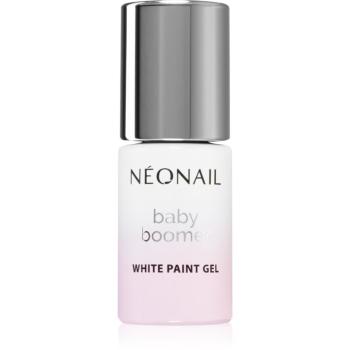 NEONAIL Baby Boomer Paint Gel gélový lak na nechty odtieň White 6,5 ml