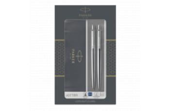 Parker 1501/1563256 Jotter Stainless Steel CT, sada guličkového pera a mechanické ceruzky