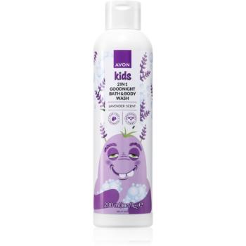 Avon Kids Lavender prípravok do kúpeľa 2 v 1 200 ml