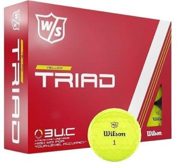 Wilson Staff Triad Yellow Standard Golfové lopty